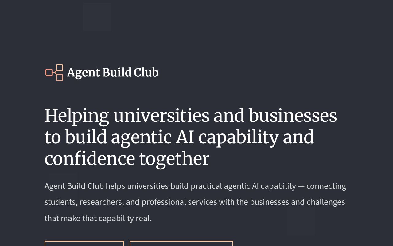 Agent Build Club